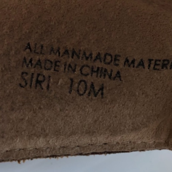 Crown Vintage Siri  Brown Strappy Sandals size 10 tan stacked heel - Picture 9 of 16